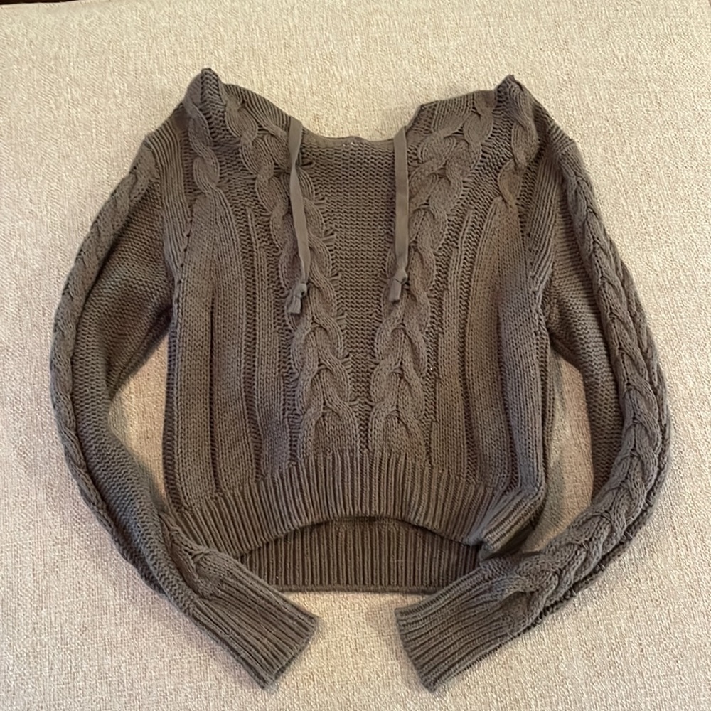 Aeropostale Green Knitted Sweater Size Small